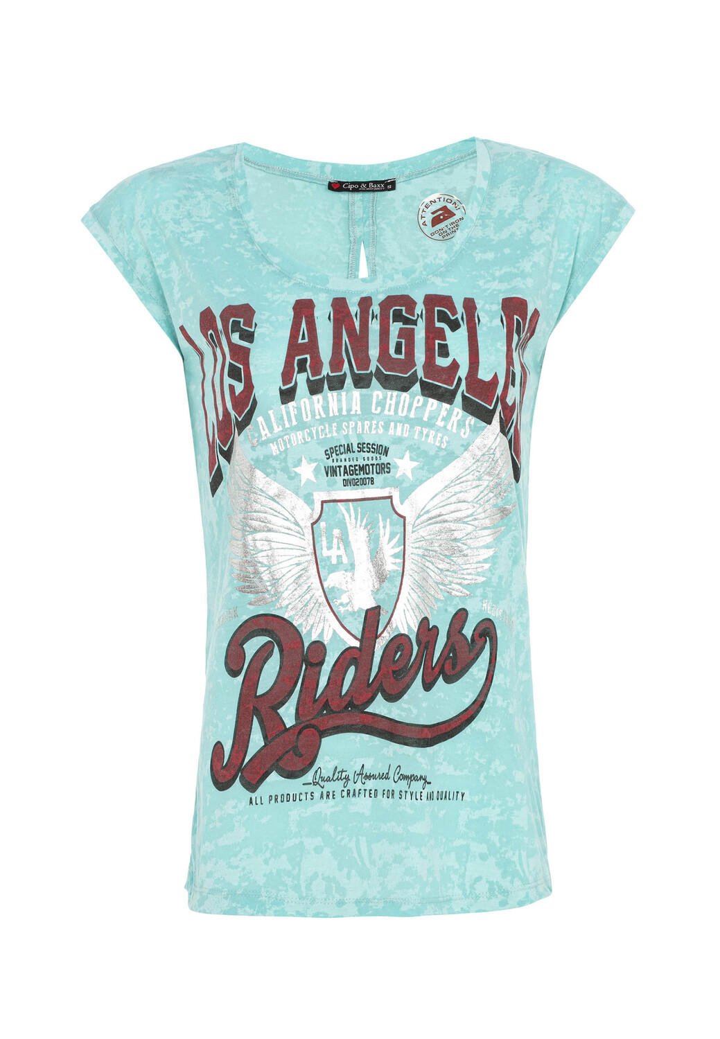 

Топ Cipo & Baxx Shirt WT300, синий