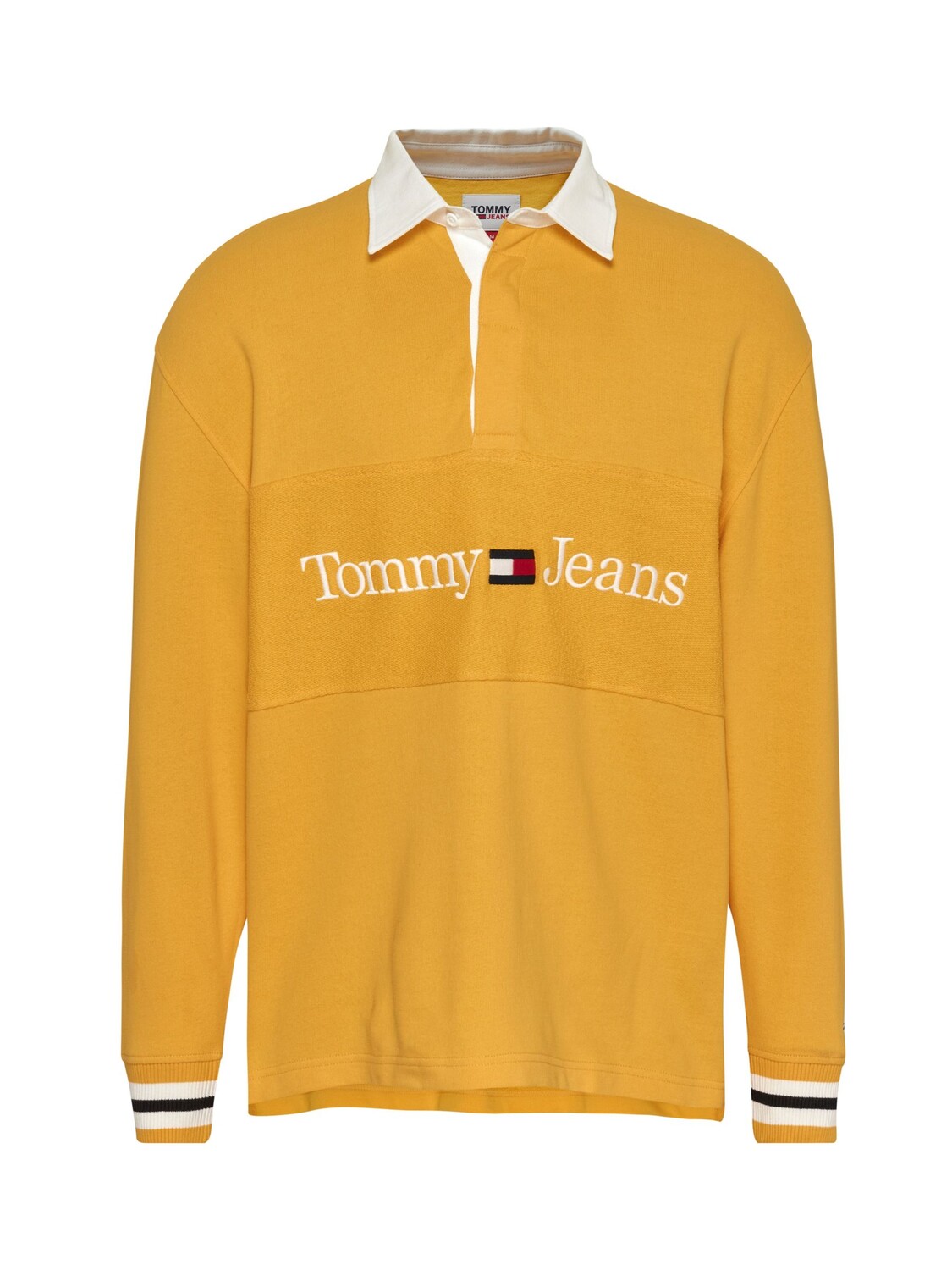 

Рубашка для регби Tommy Hilfiger Block Logo, теплый желтый
