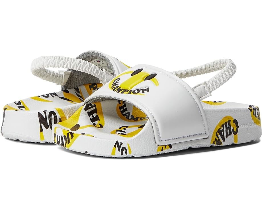 

Сандалии Champion Ipo Smile, цвет White/Yellow