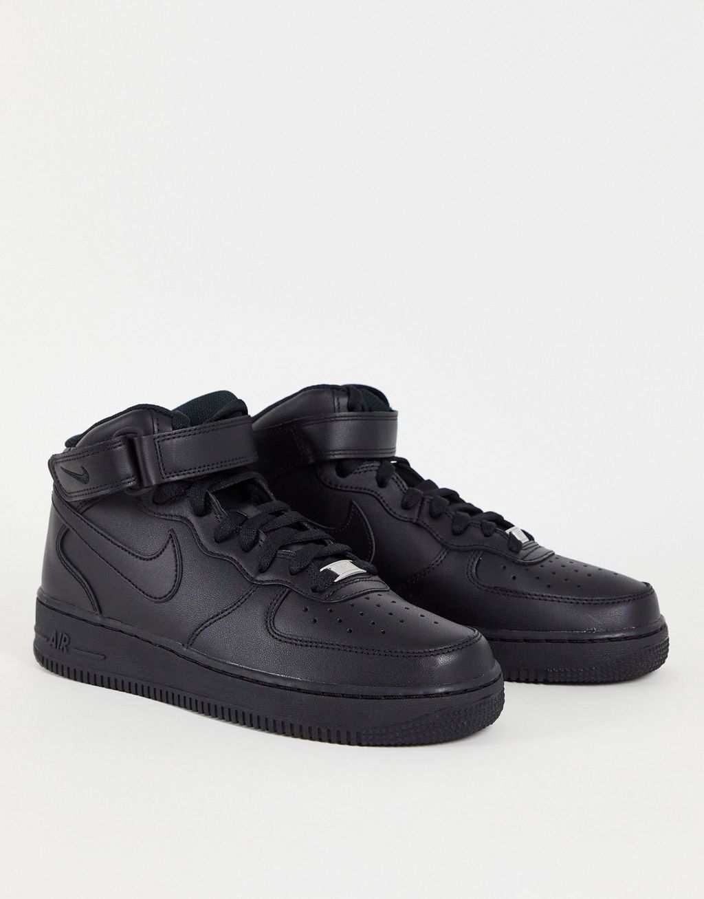 

Черные кроссовки Nike Air Force 1 Mid '07, Черный