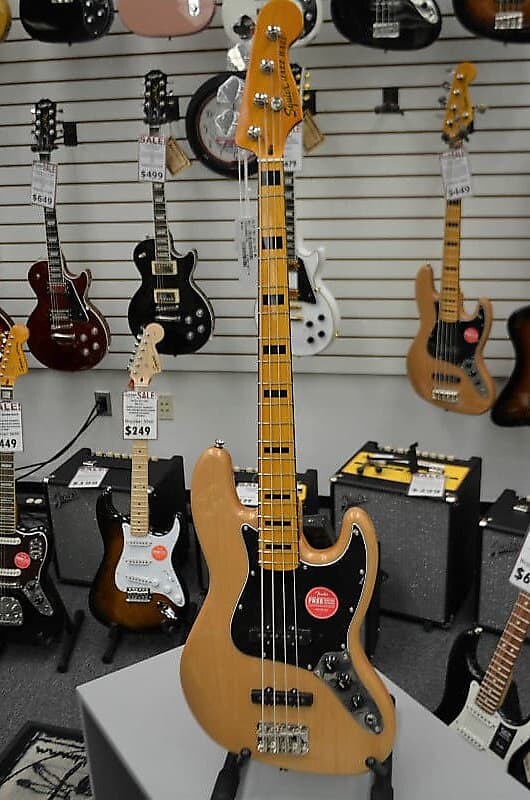 

Squier Classic Vibe '70s Jazz Bass Natural