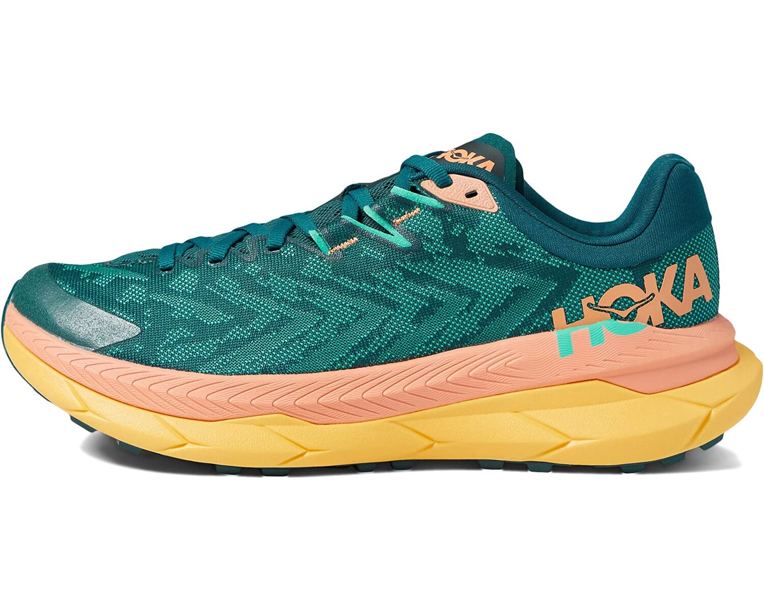 

Кроссовки Tecton X Hoka, глубокий бирюзовый