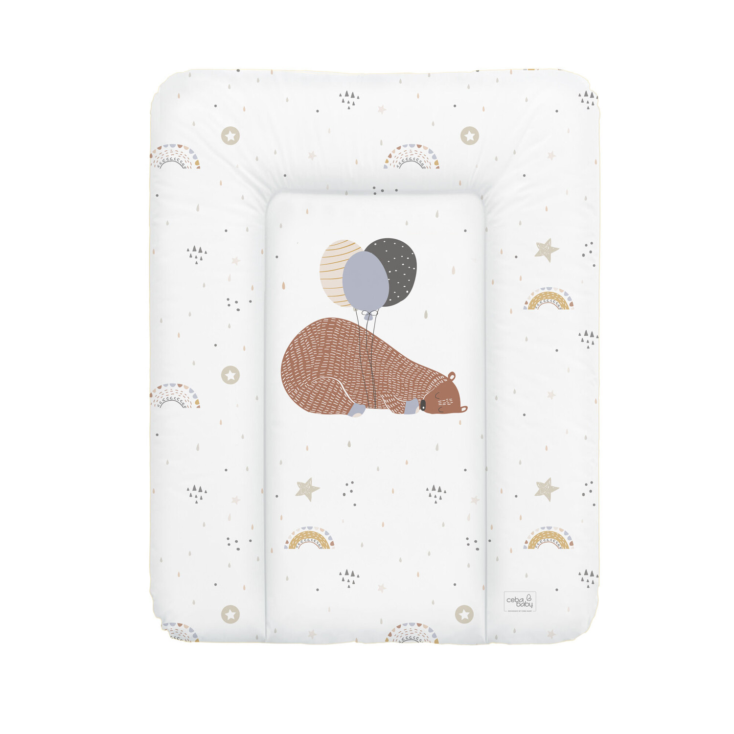 

Ceba Baby Basic маленький мягкий пеленальный столик 50x70 см Big Bear, 1 шт.