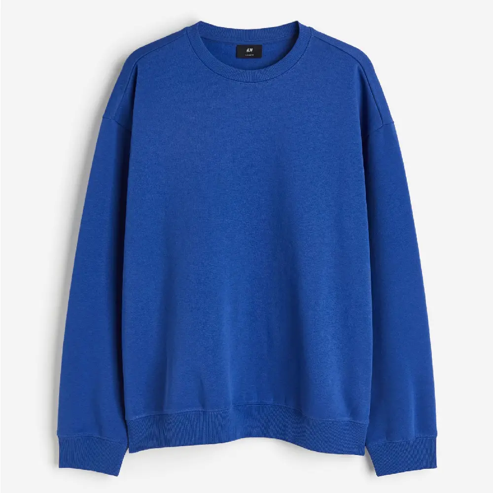 

Свитшот H&M Relaxed Fit, синий