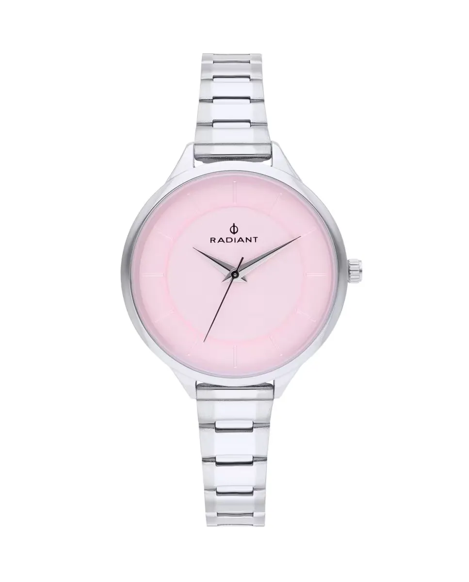 

Женские часы Venus RA511203 со стальным и серебряным ремешком Radiant, серебрянный