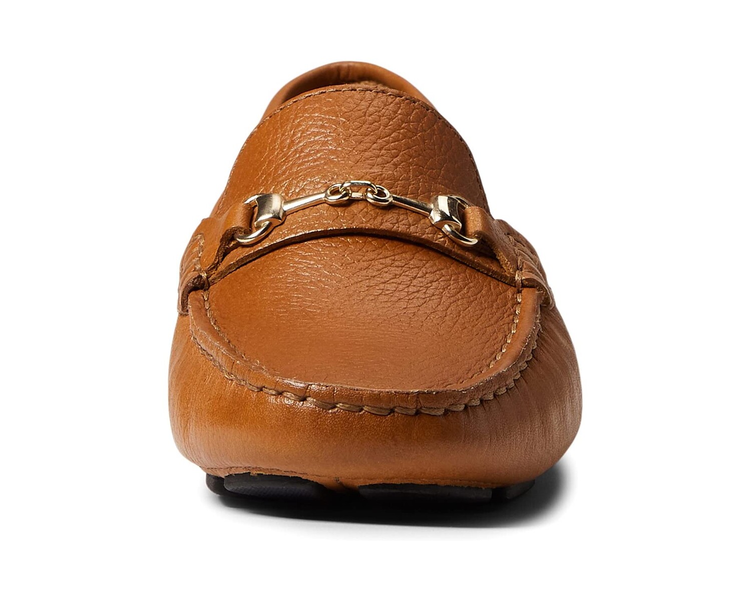 

Лоферы Pebbled Leather Bit Driver Massimo Matteo, тан