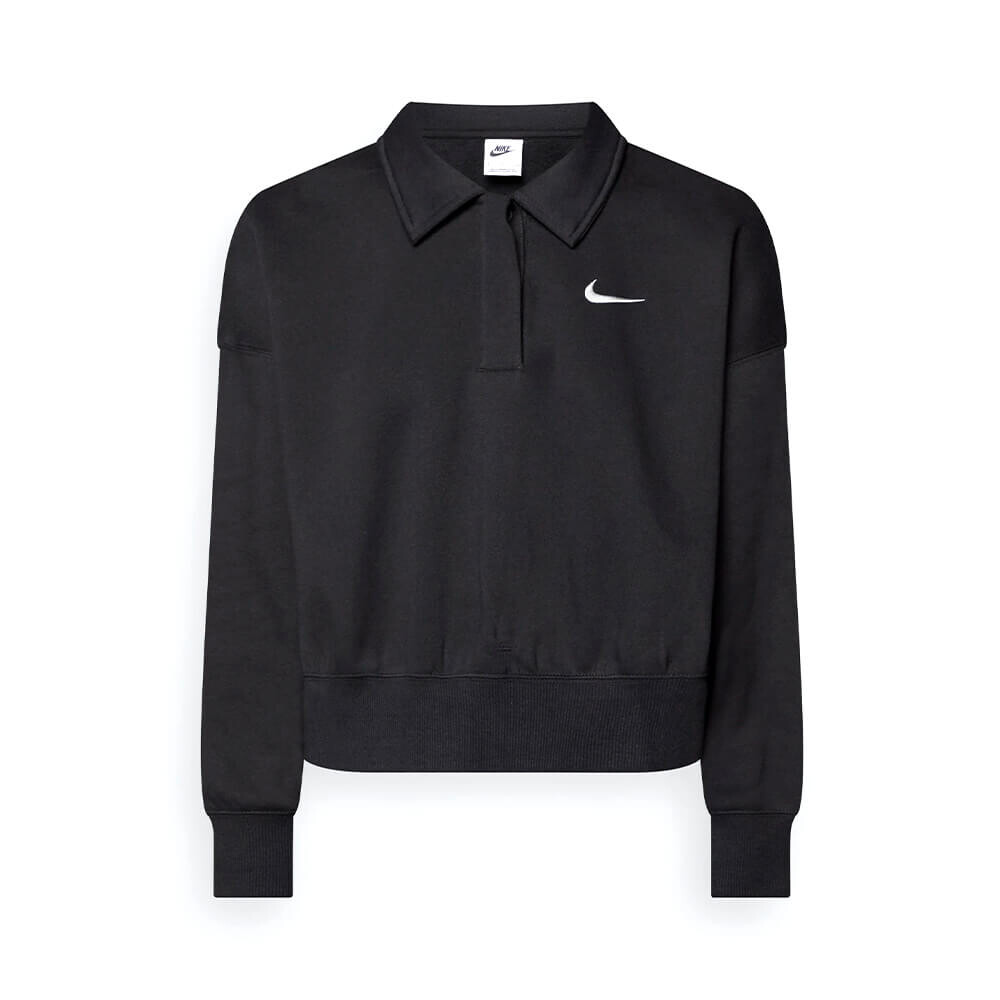 

Толстовка Nike Sportswear CROP, чёрный, Черный