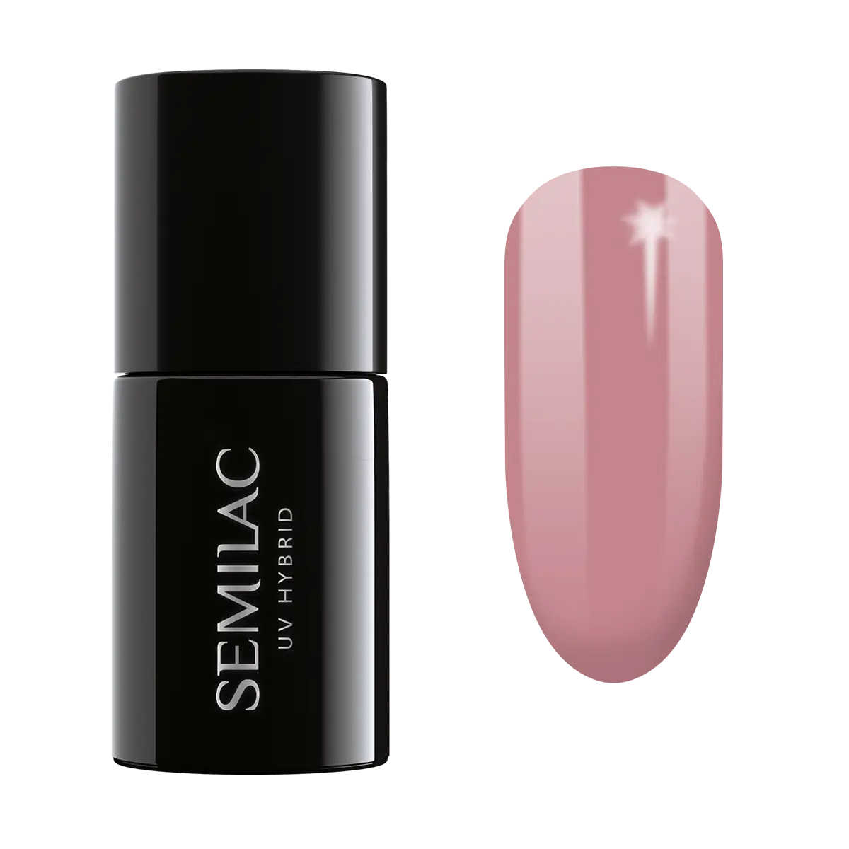 

Semilac UV Hybrid гибридный лак для ногтей, 097 Indian Roses