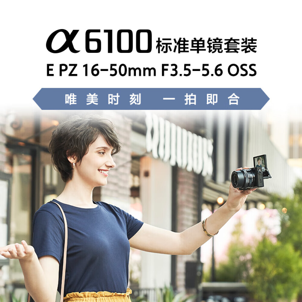 

Цифровой фотоаппарат Sony ILCE-6100L A6100L APS-C