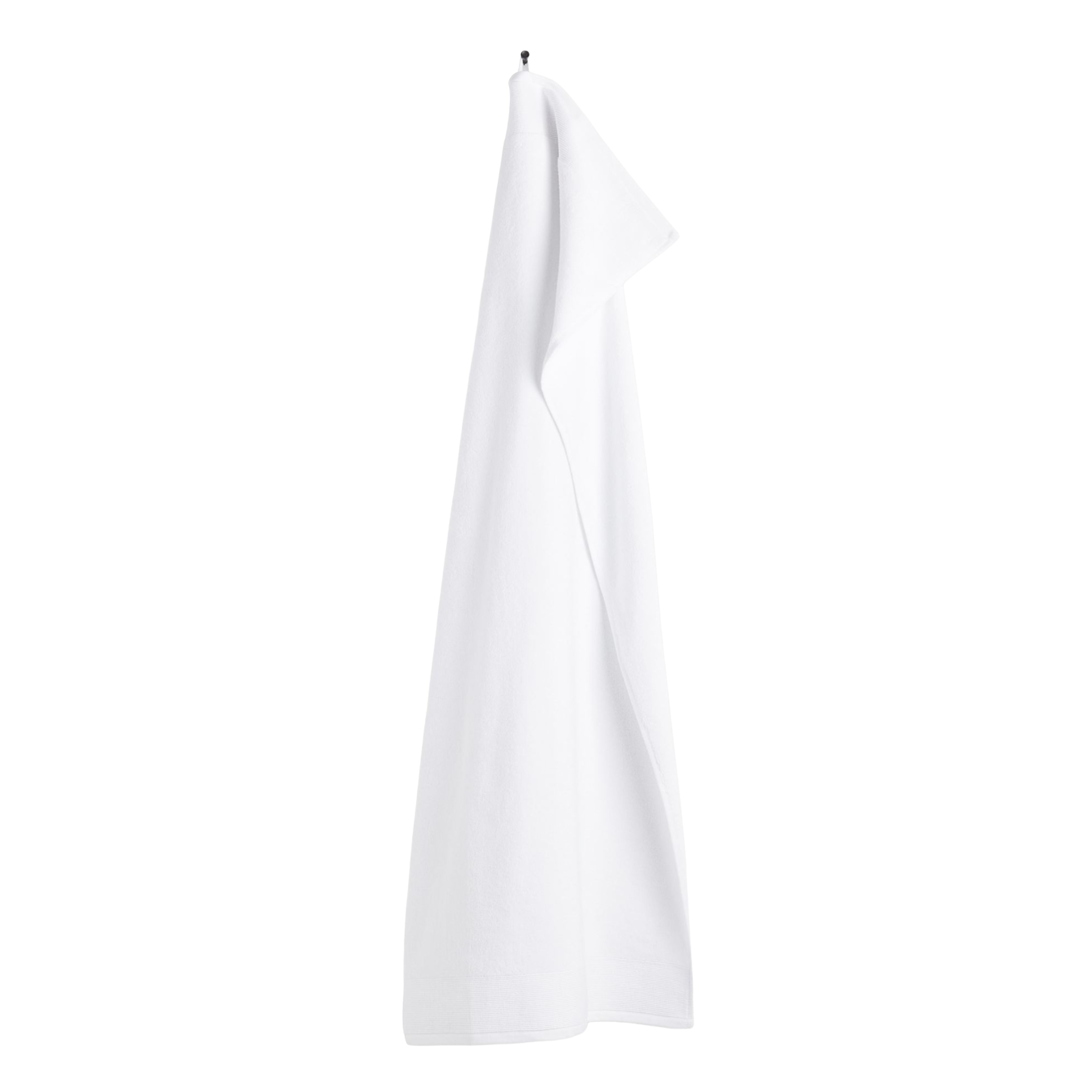 Банное полотенце H&M Home With Terry, белый полотенце банное из микрофибры 70 140 см