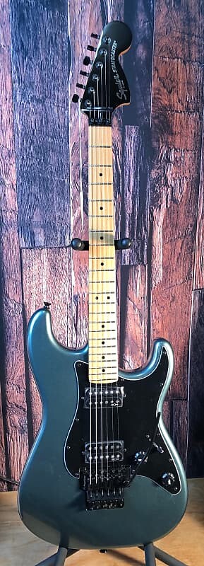 

Squier Contemporary Stratocaster HH FR Roasted Gunmetal Metallic