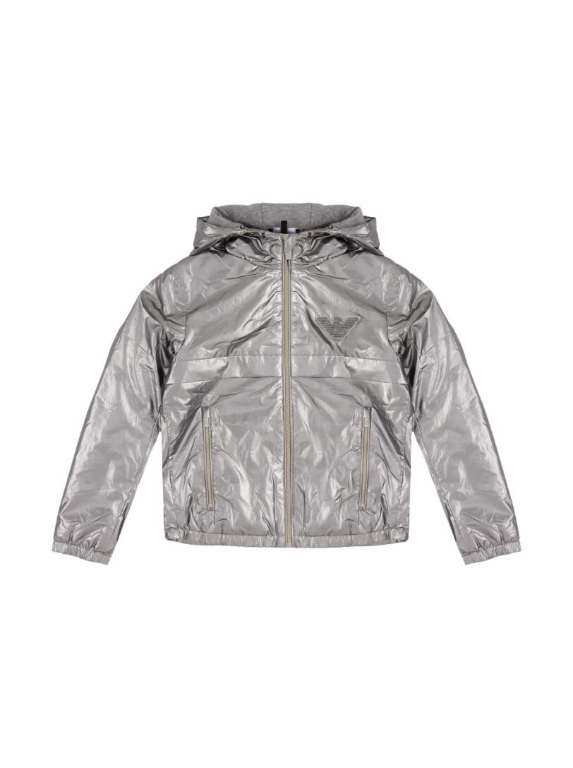 

Куртка с эффектом металлик EMPORIO ARMANI