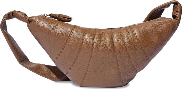 

Сумка Lemaire Medium Croissant Bag Olive Brown, коричневый