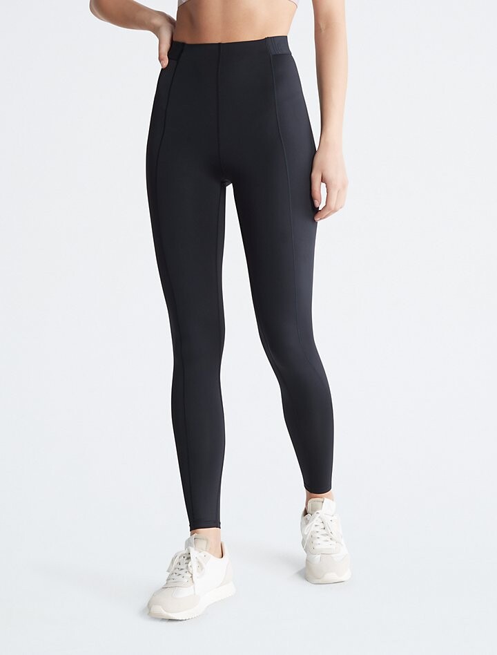 

Леггинсы CK Sport Effect с высокой талией 7/8 Calvin Klein, черный