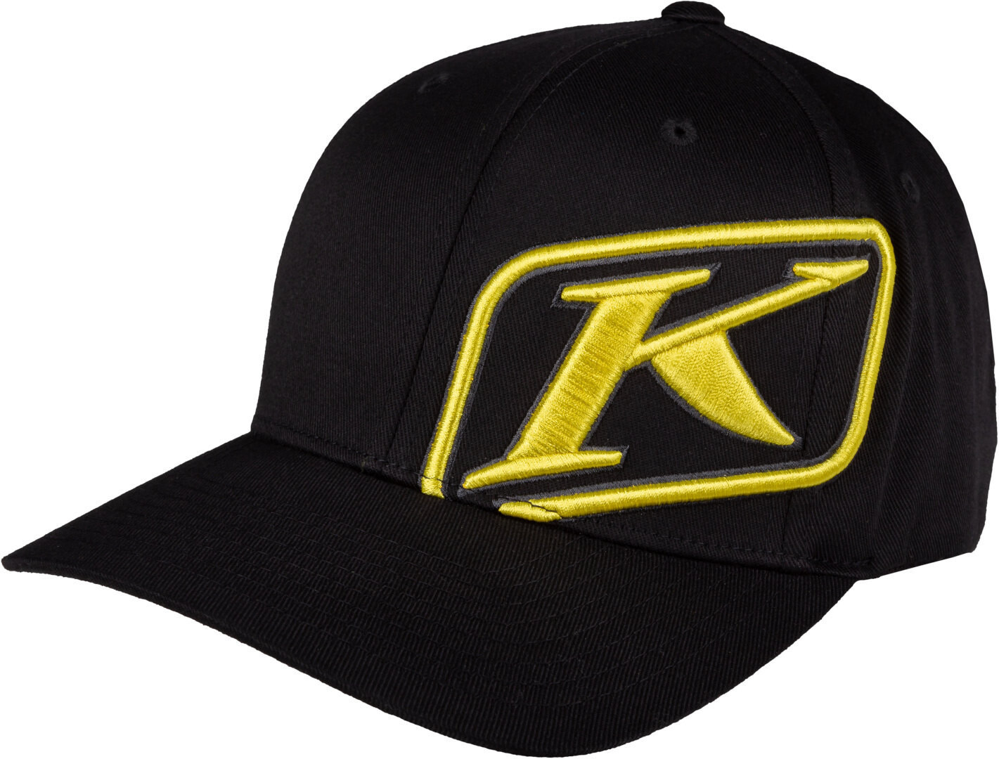

Klim Rider Flexfit Крышка, черный/желтый