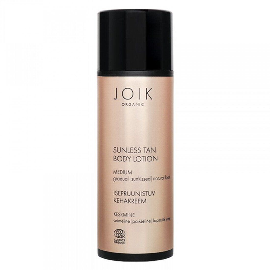 

Joik Organic Sunless Tan Лосьон-автозагар для тела средний, 150 мл