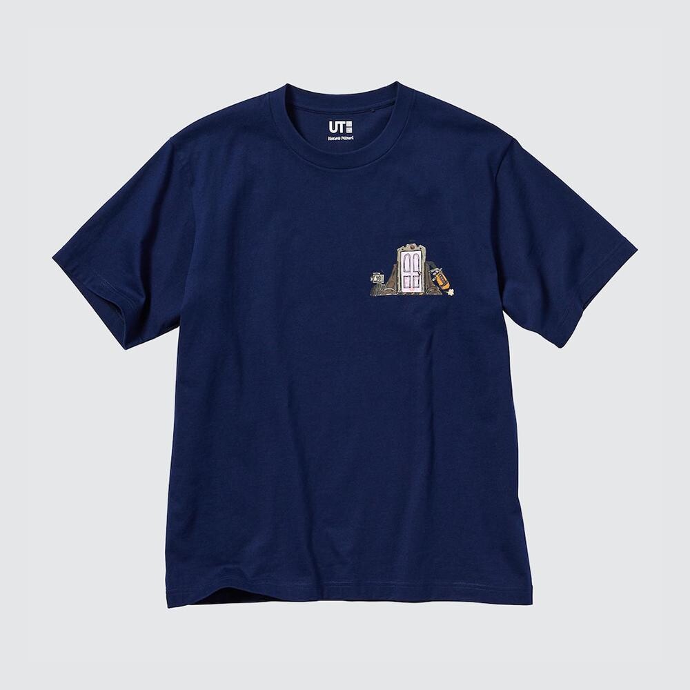 

Футболка Uniqlo UT Pixar Art Monsters Inc, темно-синий