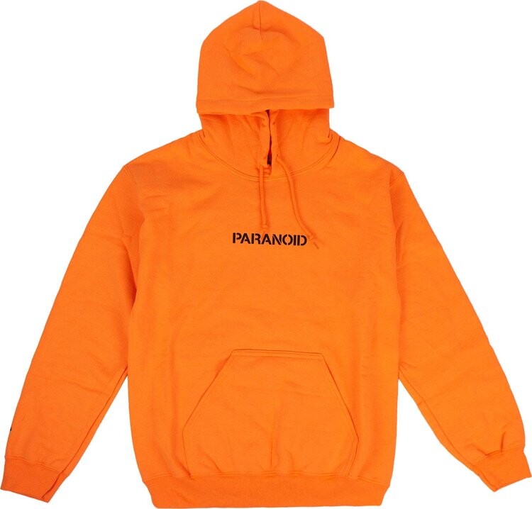 

Худи Anti Social Social Club x Undefeated Paranoid Logo Hoodie 'Orange', оранжевый