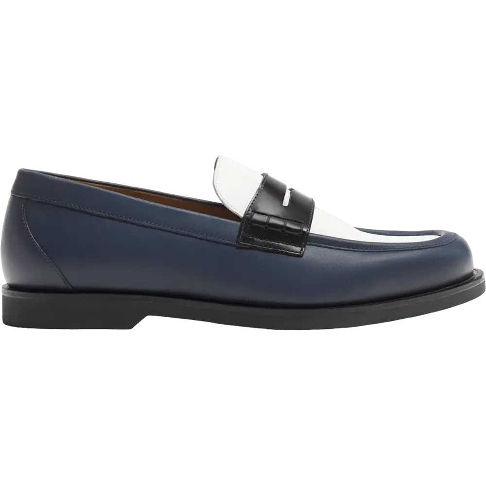 

Лоферы Zara Contrast With Penny Strap, разноцветный