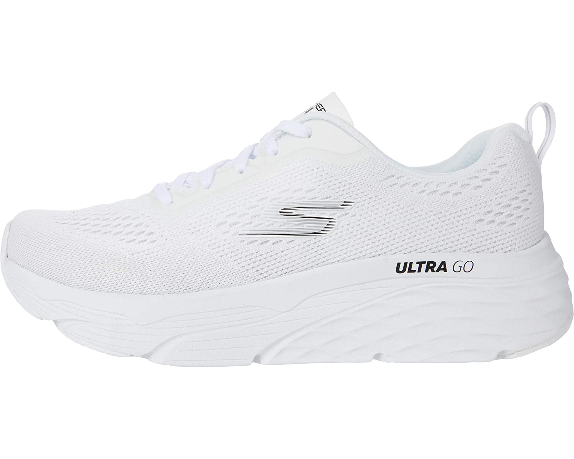 Кроссовки Max Cushioning Elite Mesh Lace-Up SKECHERS, белый - фото