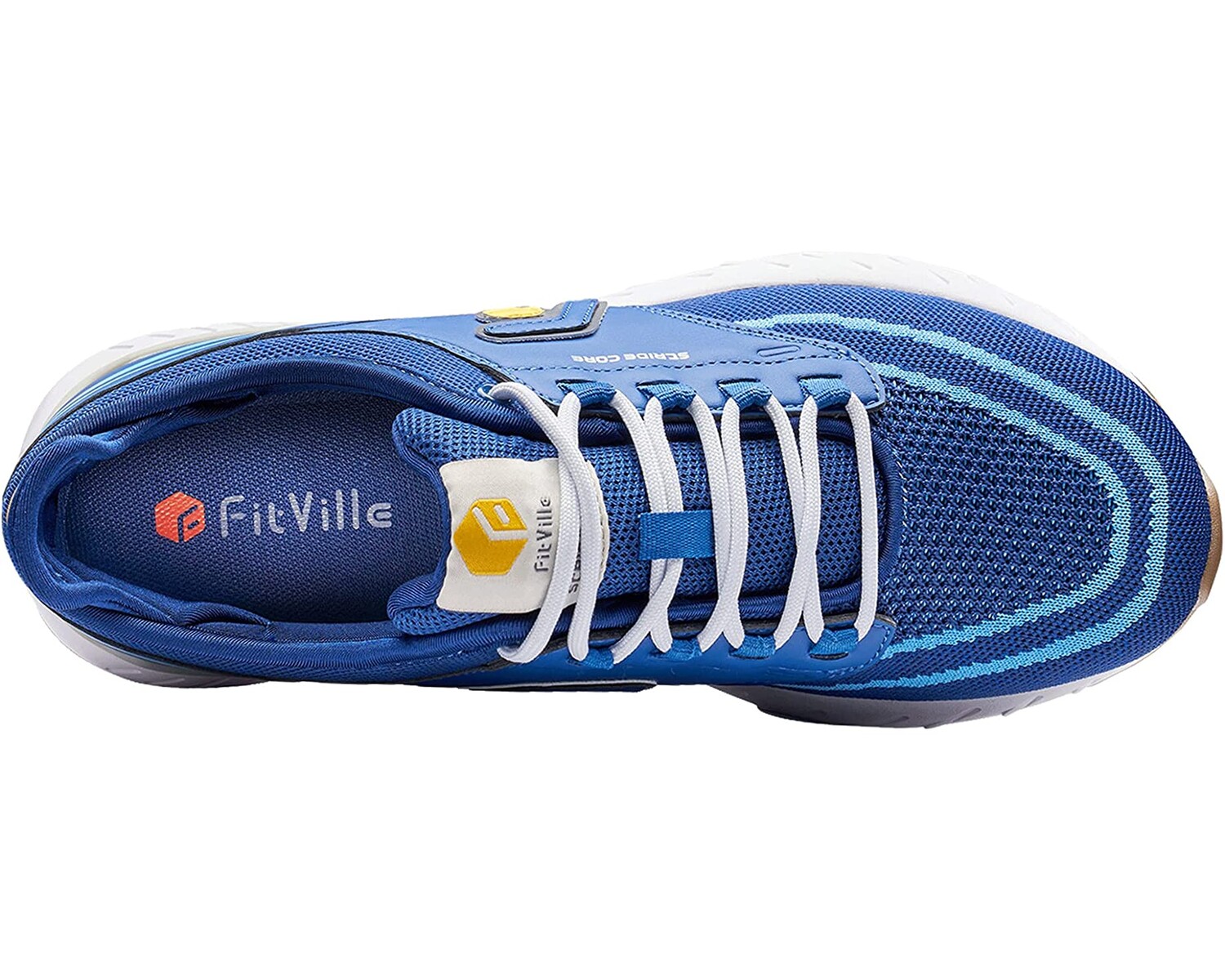 

Кроссовки Stride Core Wide Running Shoes FitVille, лазурный