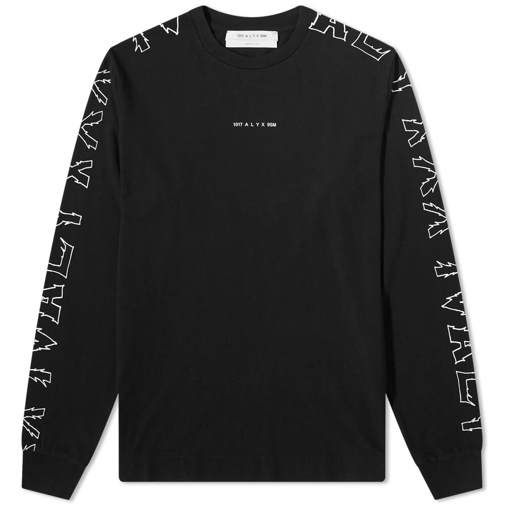 

Футболка 1017 ALYX 9SM Long Sleeve Print Tee, Черный