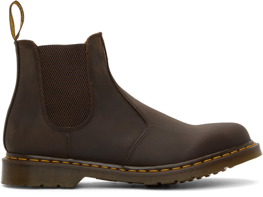 

Коричневые ботинки челси 2976 YS Dr. Martens