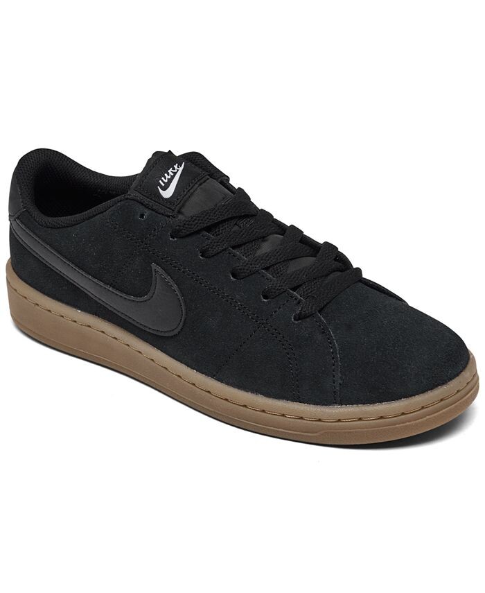 

Женские замшевые повседневные кроссовки Court Royale 2 от Finish Line Nike, черный