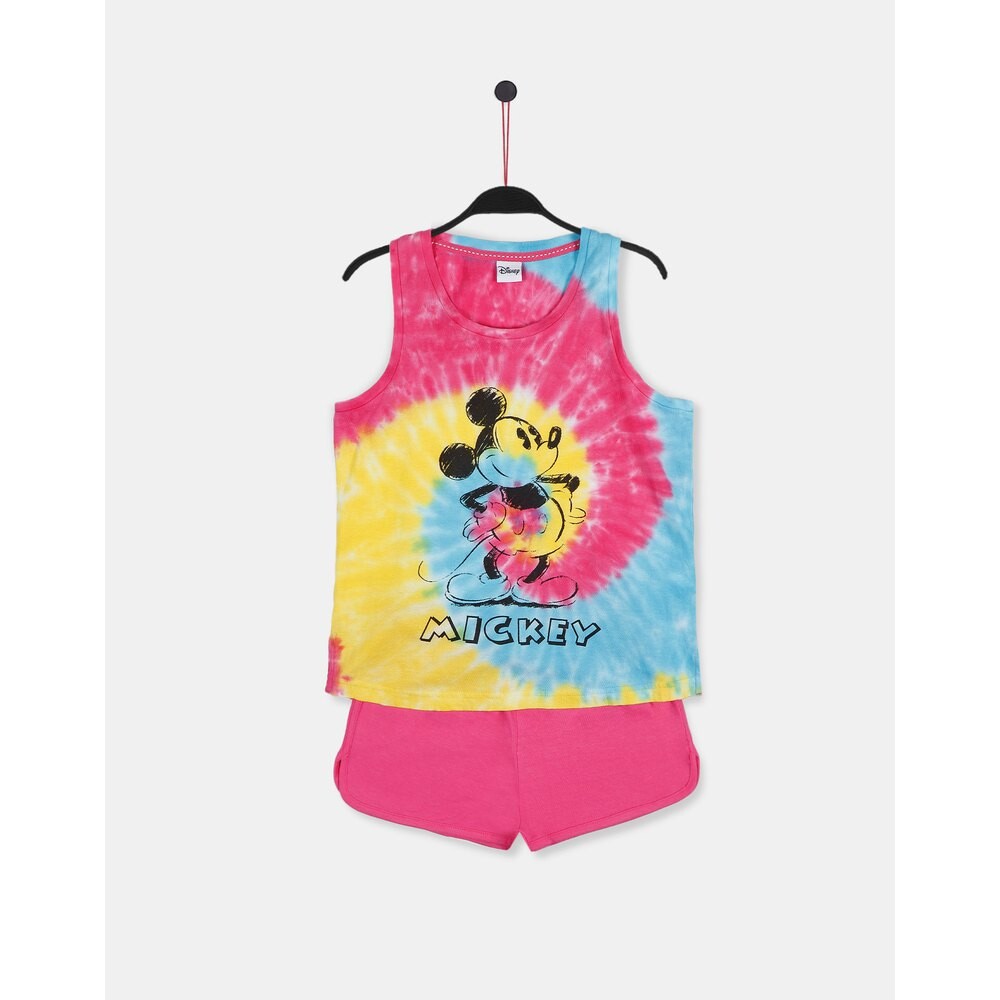 

Пижама Disney Mickey Rainbow Sleeveless, разноцветный