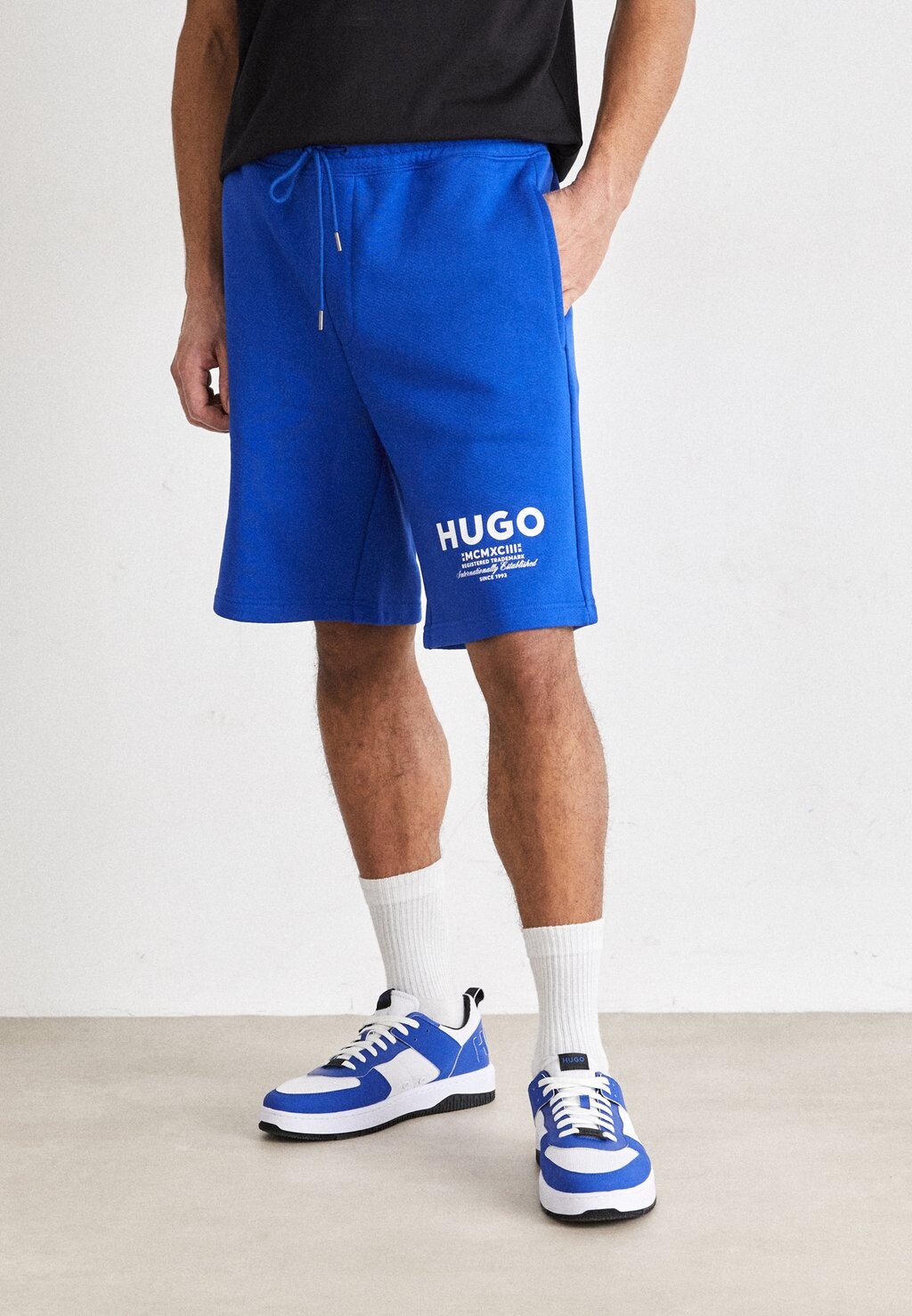 

Спортивные шорты NOMARIO HUGO, цвет open blue