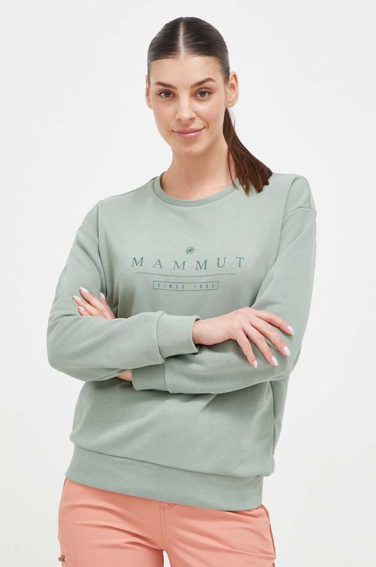 Толстовка с логотипом Core ML Mammut, зеленый