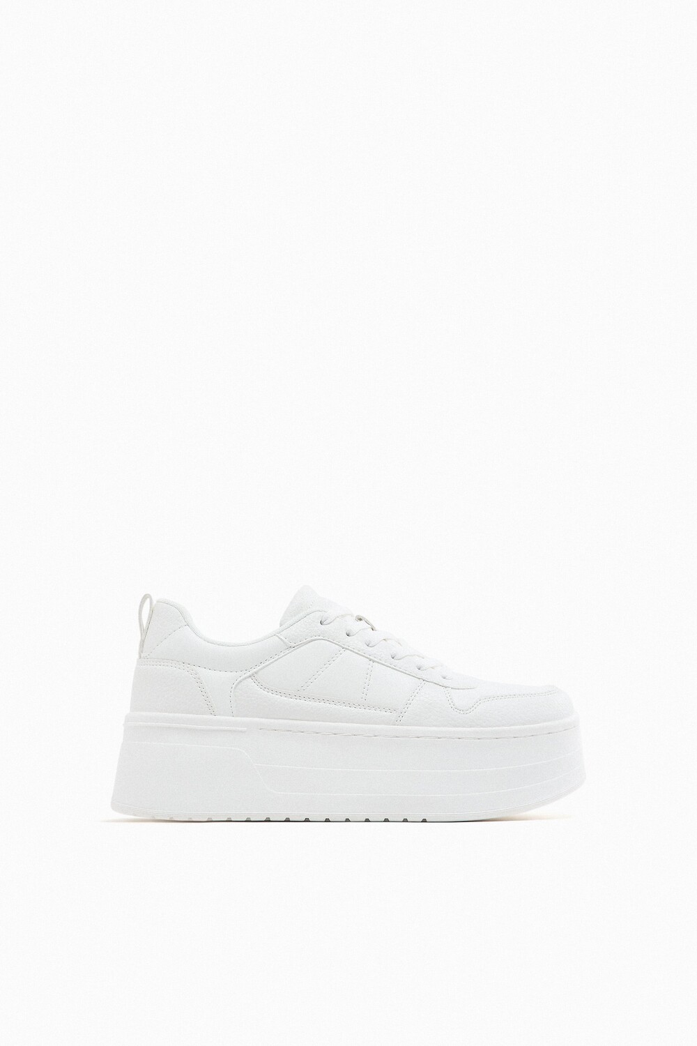 

Кроссовки на платформе Zara, белый