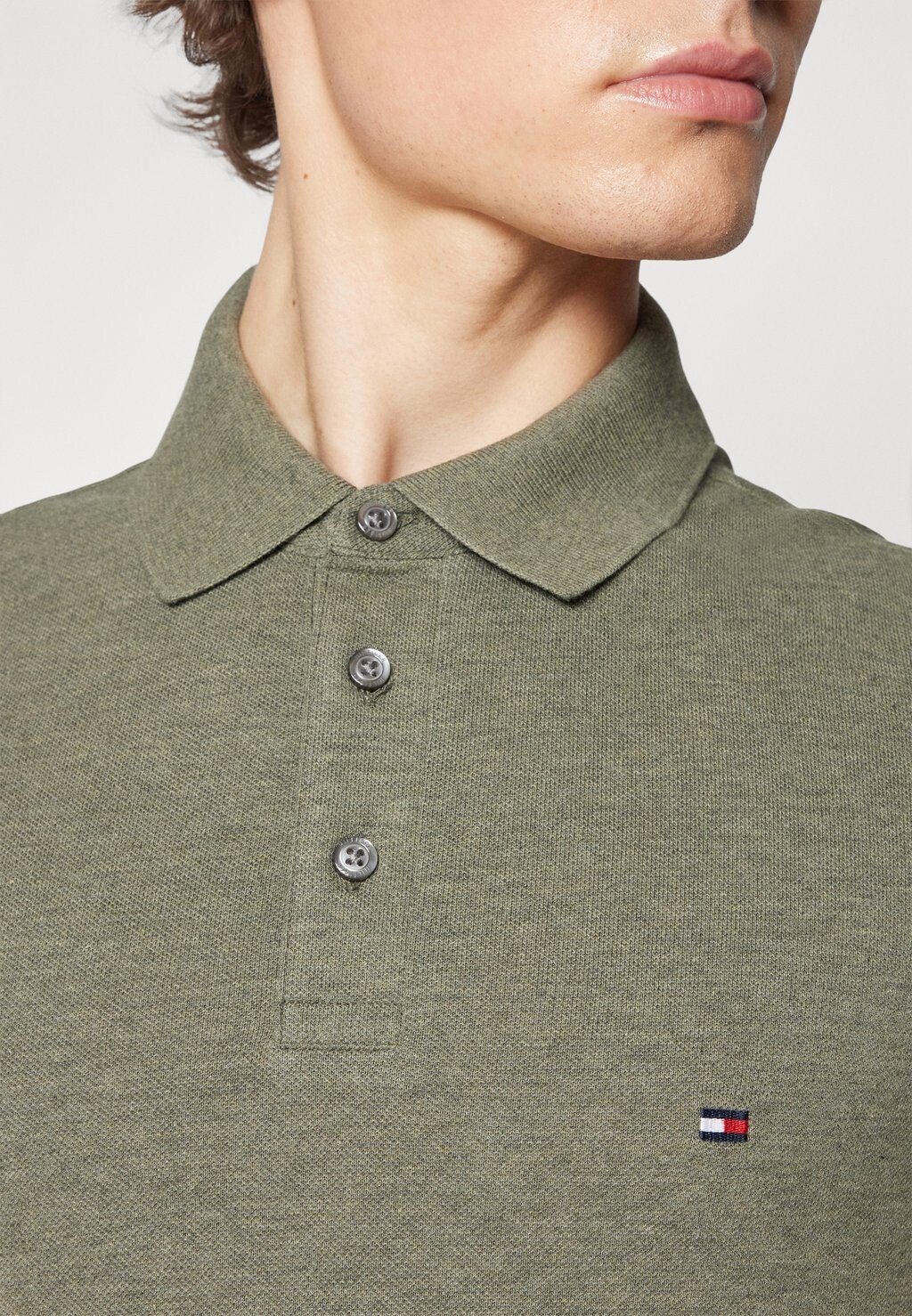 

Рубашка поло 1985 SLIM Tommy Hilfiger, оливковый