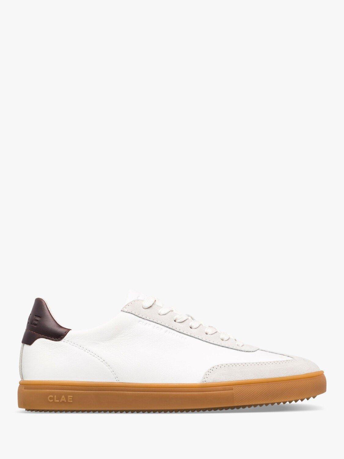 

CLAE Deane Кожаные туфли Gum, белые