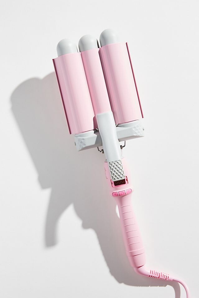 

Инструмент для термоукладки Mermade Hair 32 мм Pro Waver, розовый