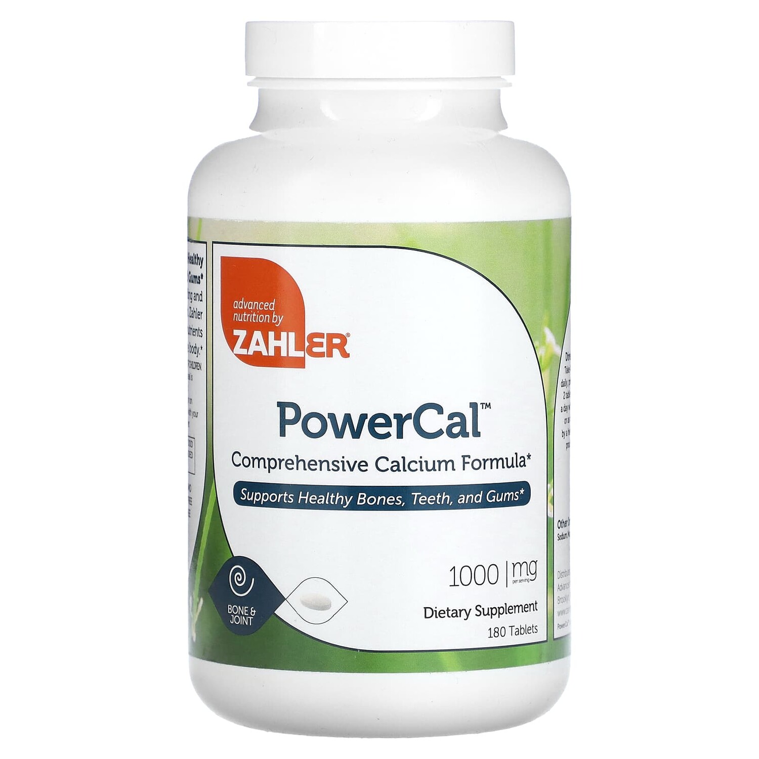 

PowerCal, комплексная формула кальция, 250 мг, 180 таблеток, Zahler