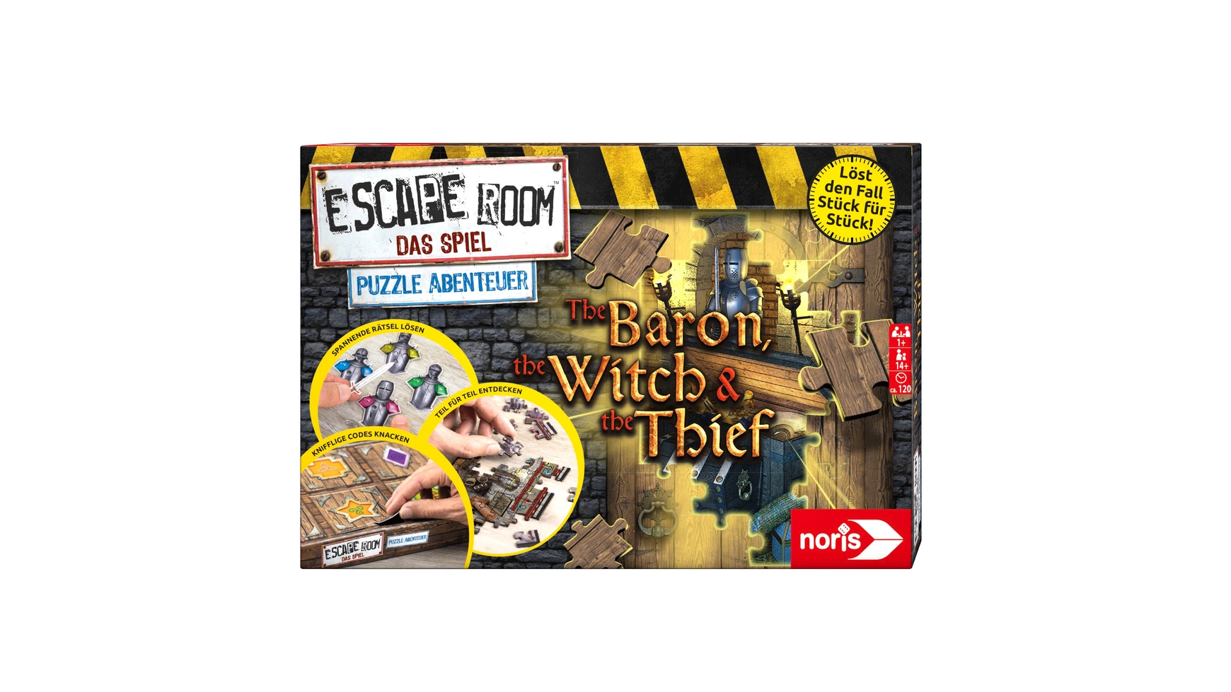 Квест-комната игра-головоломка-приключение барон, ведьма и вор Noris Spiele