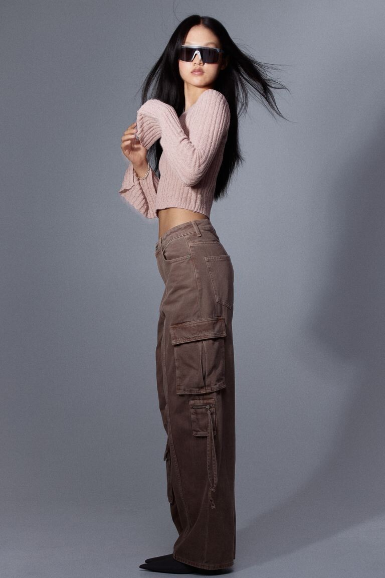 

Ребристый свитер H&M