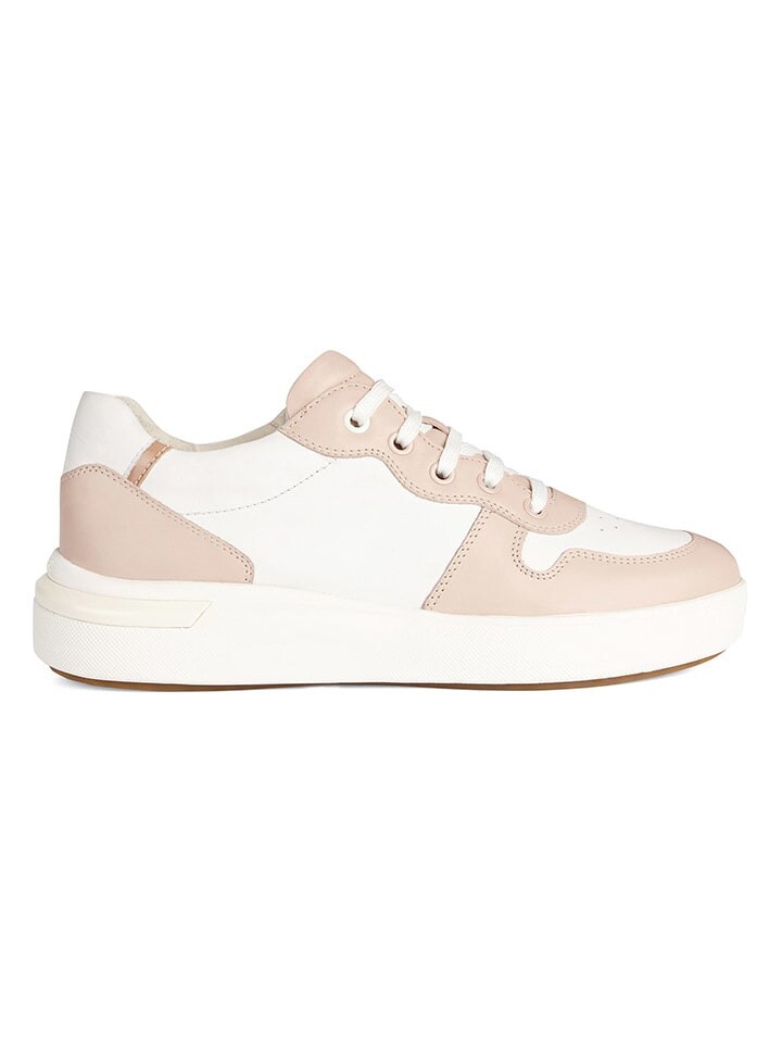 

Кроссовки на шнуровке Geox, цвет weiß/beige