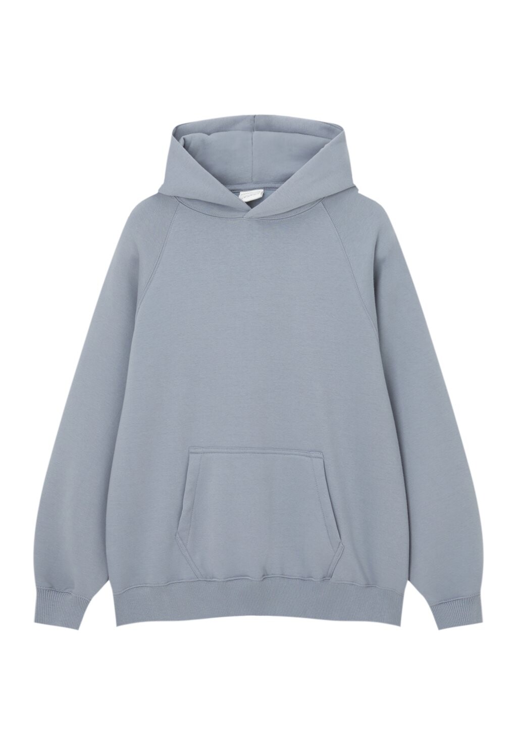 

Худи Basic Oversize PULL&BEAR, цвет blue grey