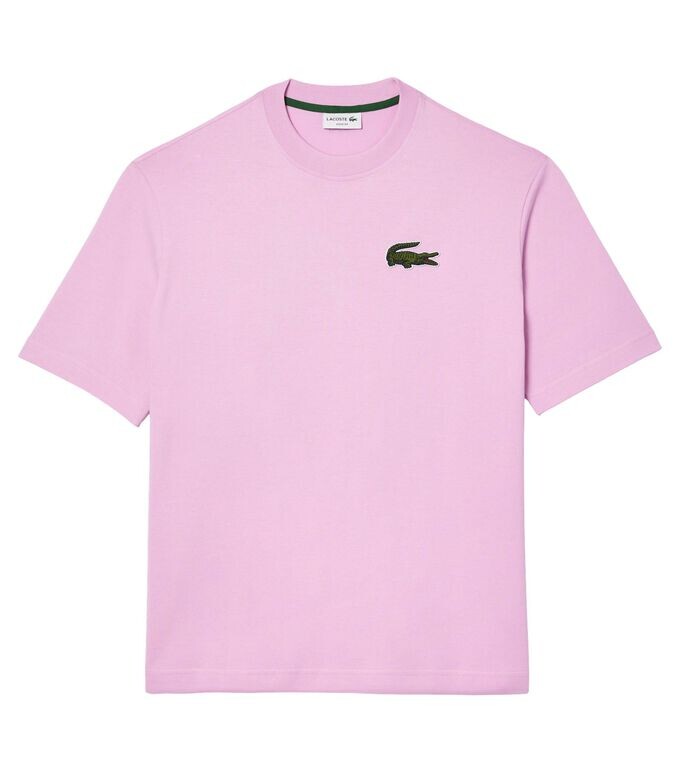 

Футболка свободного кроя Lacoste, розовый