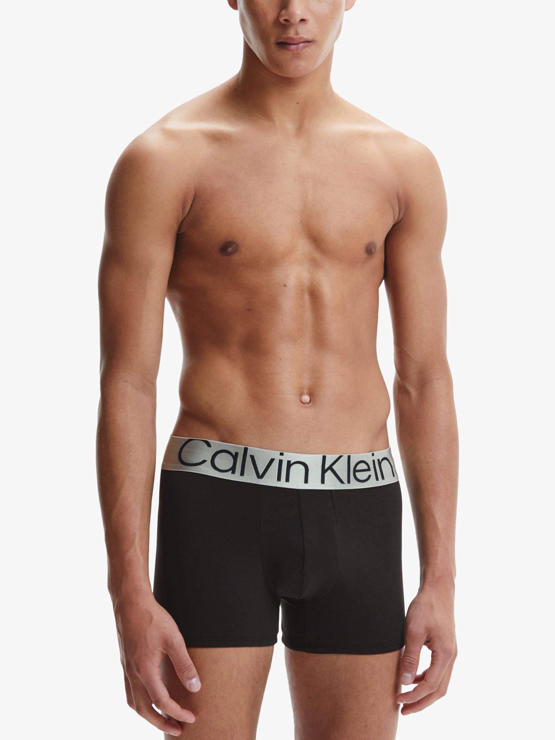 Трусы из переработанного хлопка Calvin Klein, черный