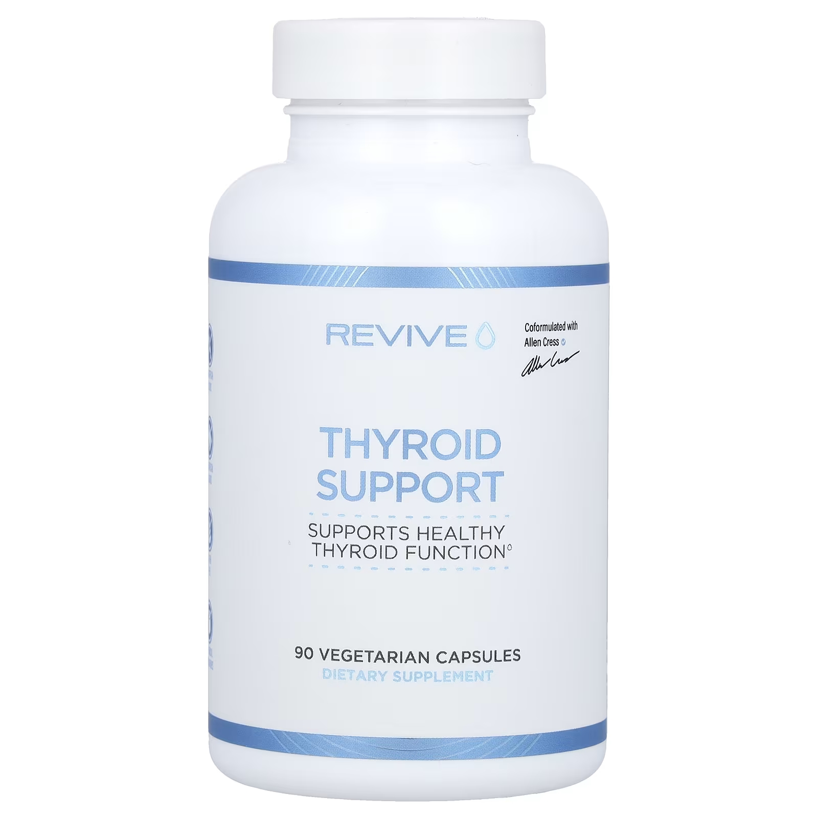 Пищевая добавка Revive Thyroid Support для развития щитовидной железы, 90 капсул