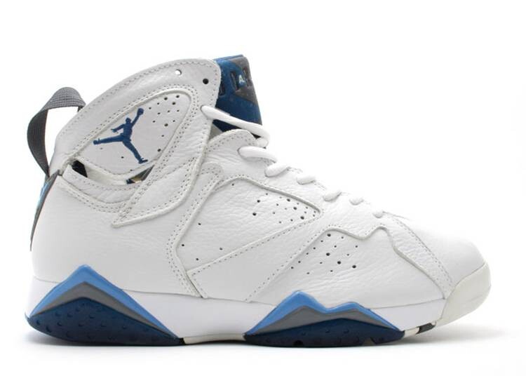 

Кроссовки AIR JORDAN 7 RETRO 'FRENCH BLUE' 2002, белый