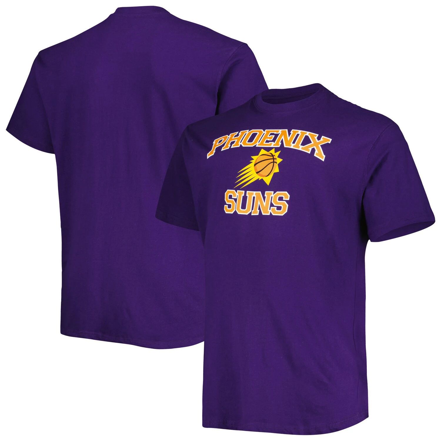 Мужская фиолетовая футболка Phoenix Suns Big & Tall Heart & Soul