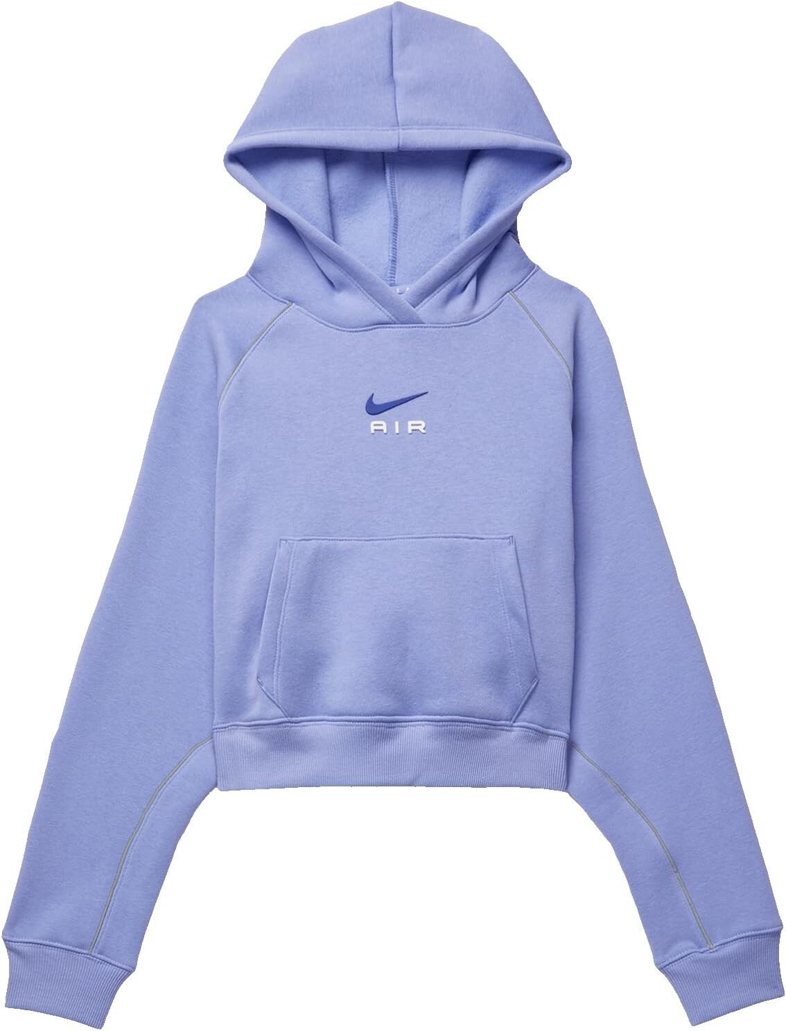 

Худи Nike NSW Air French Terry Crop Hoodie, цвет Light Thistle