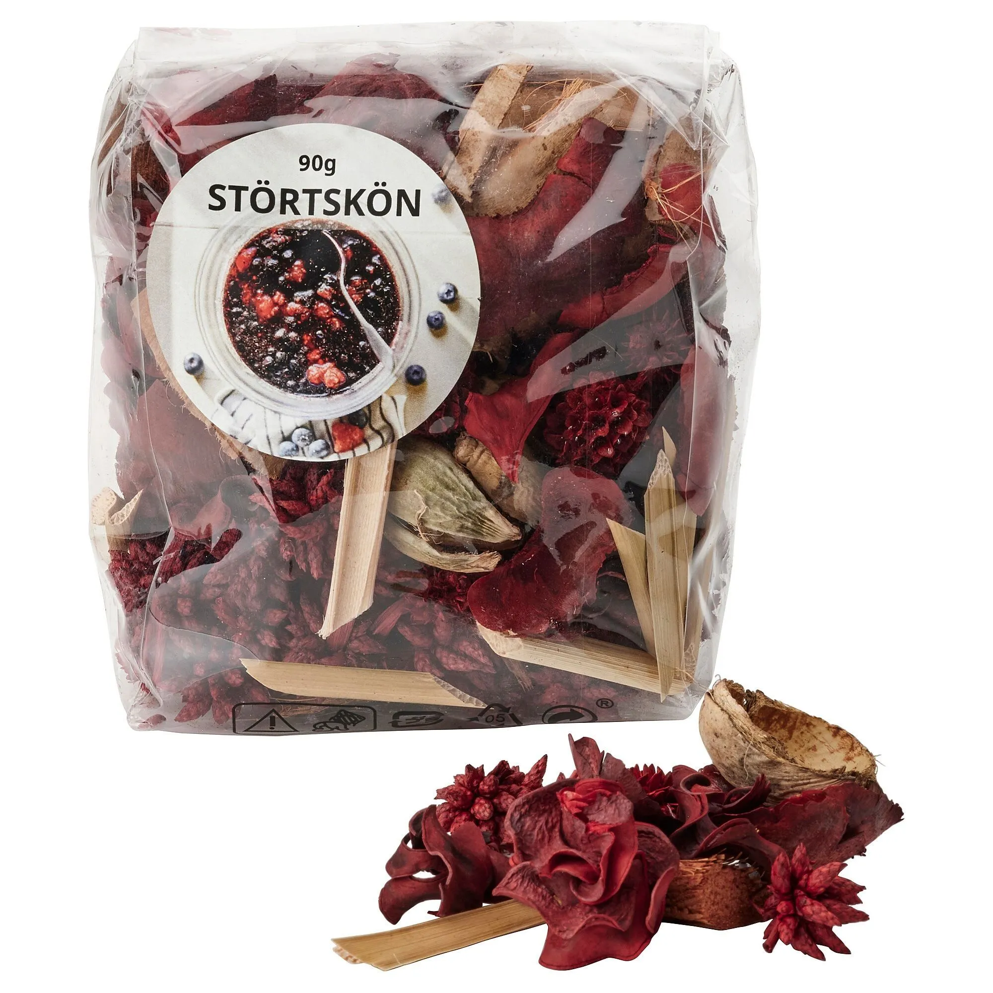 

Попурри, красное, 90 г, ягоды STÖRTSKÖN IKEA