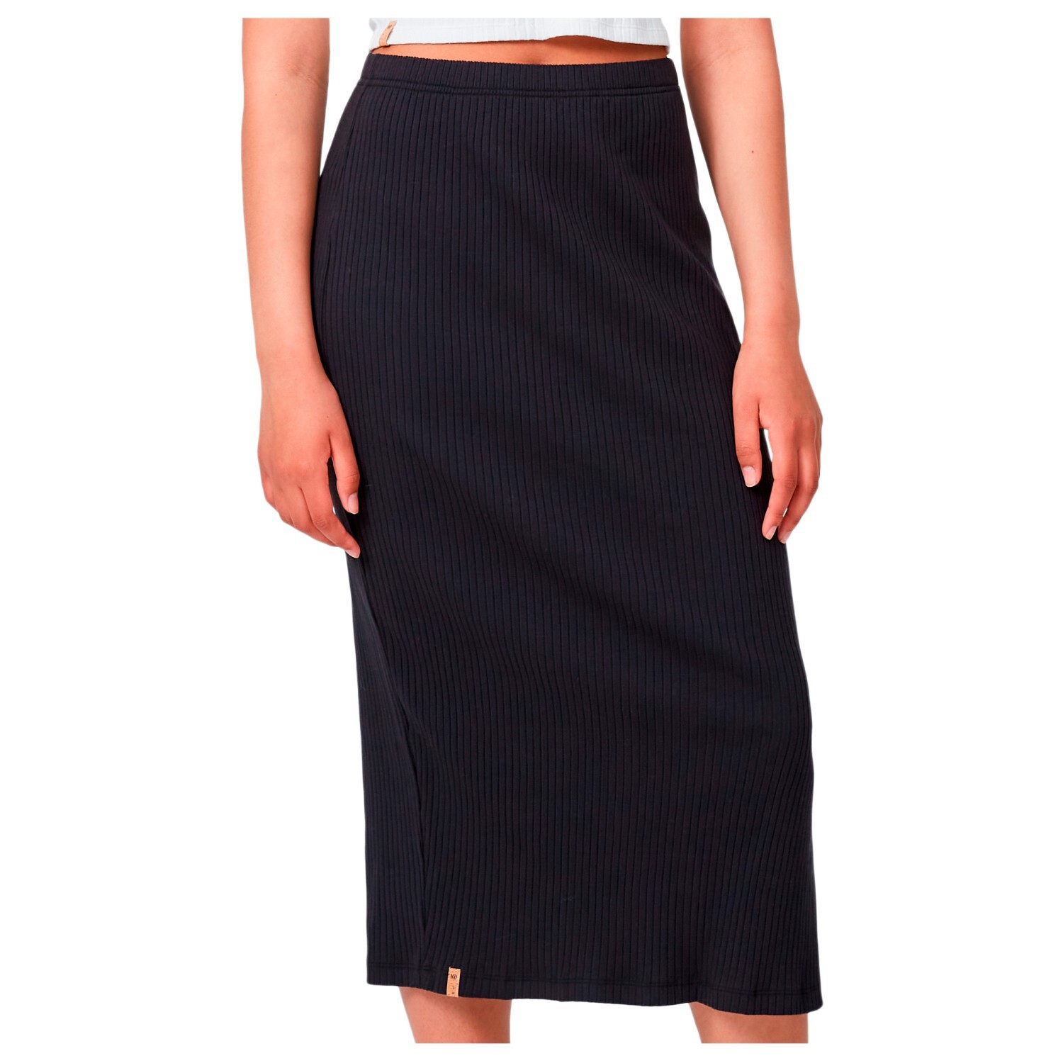 Юбка Tentree Women's Knit Rib Skirt, цвет Jet Black футболка donni rib цвет jet