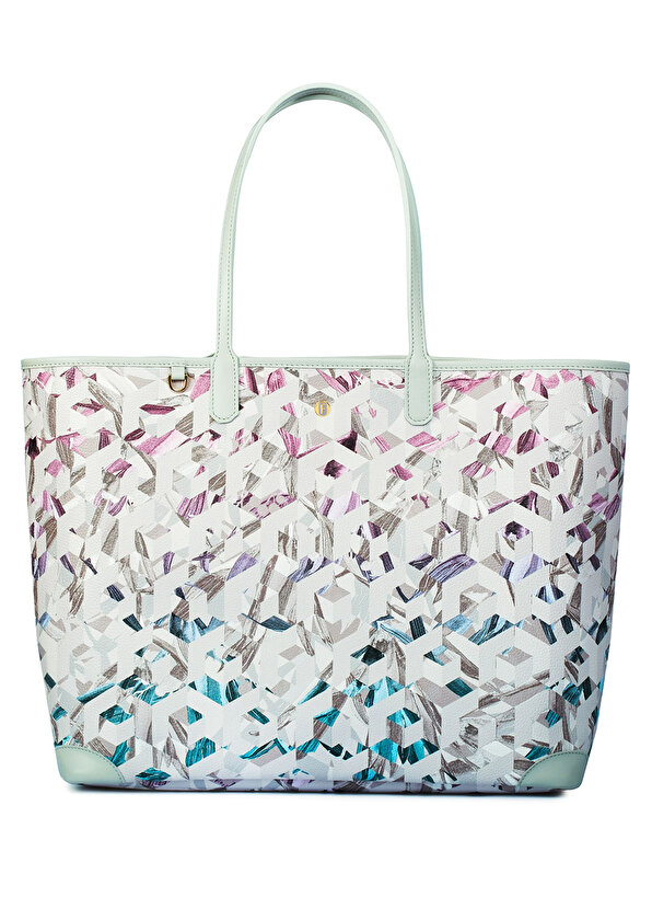 

Carla tote the cubes сиреневая женская сумка Fonfique