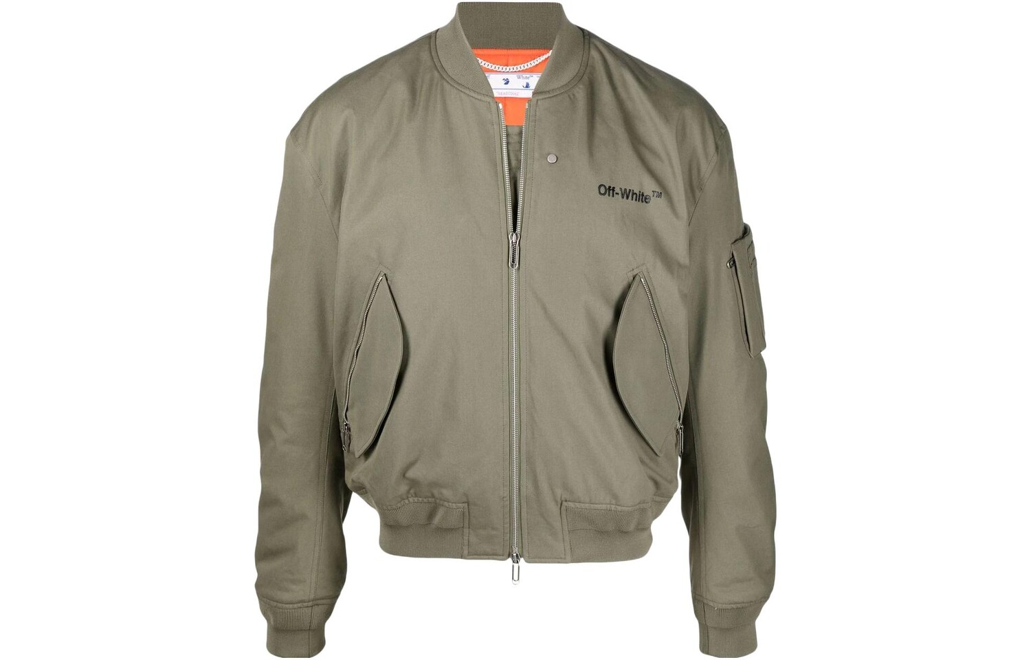 

OFF-WHITE Мужская куртка, цвет Army Green